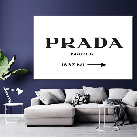 prada art|Prada marfa canvas original.